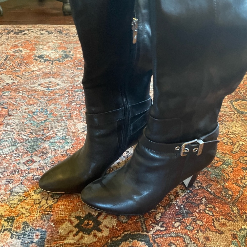 black boots